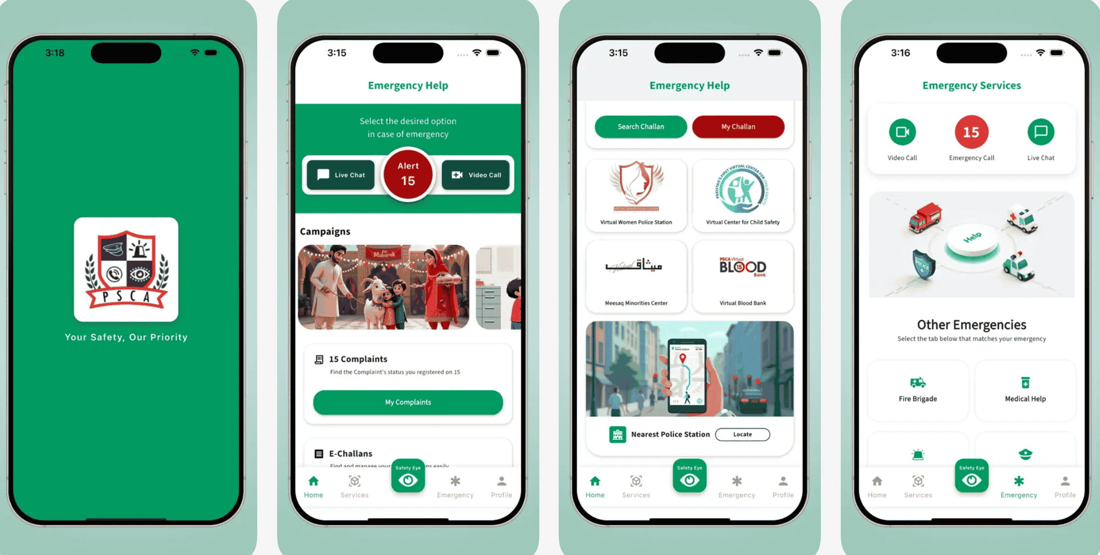Official PSCA app/App store